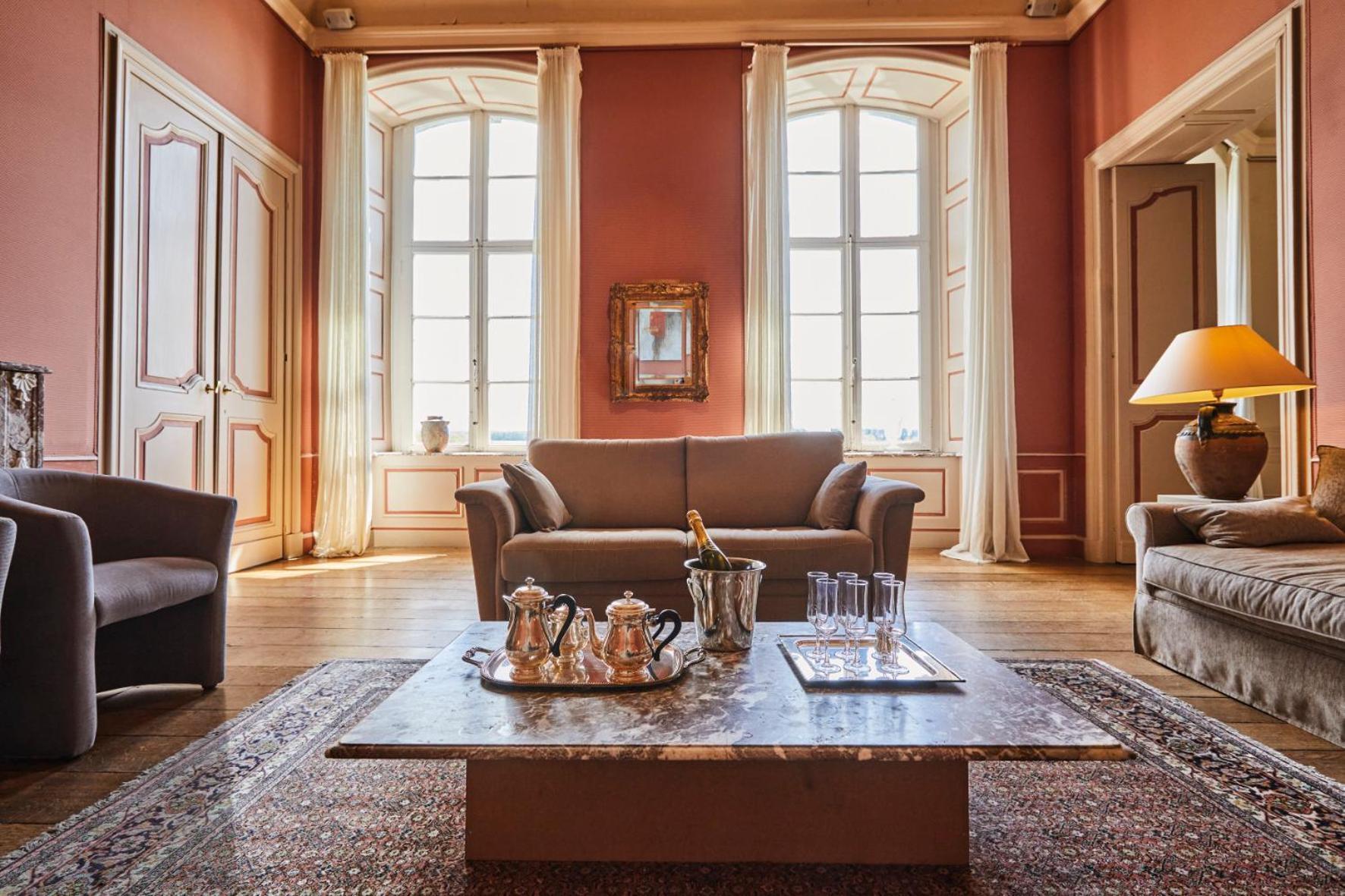 Chateau De Vierset Bagian luar foto