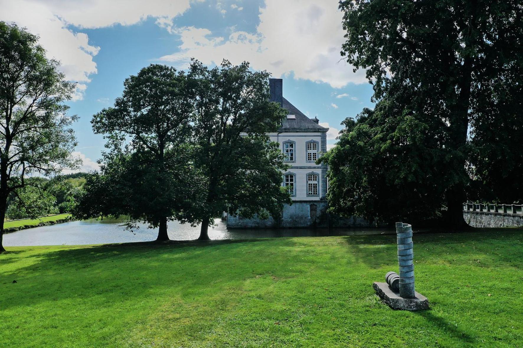 Chateau De Vierset Bagian luar foto