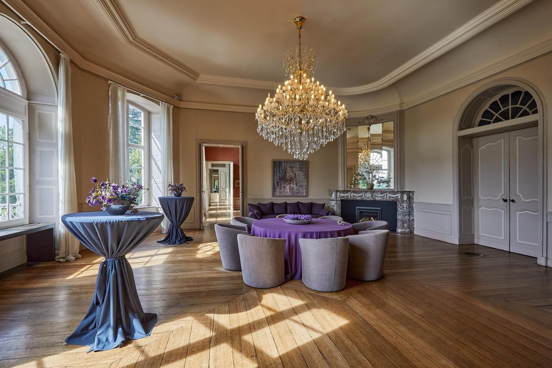 Chateau De Vierset Bagian luar foto