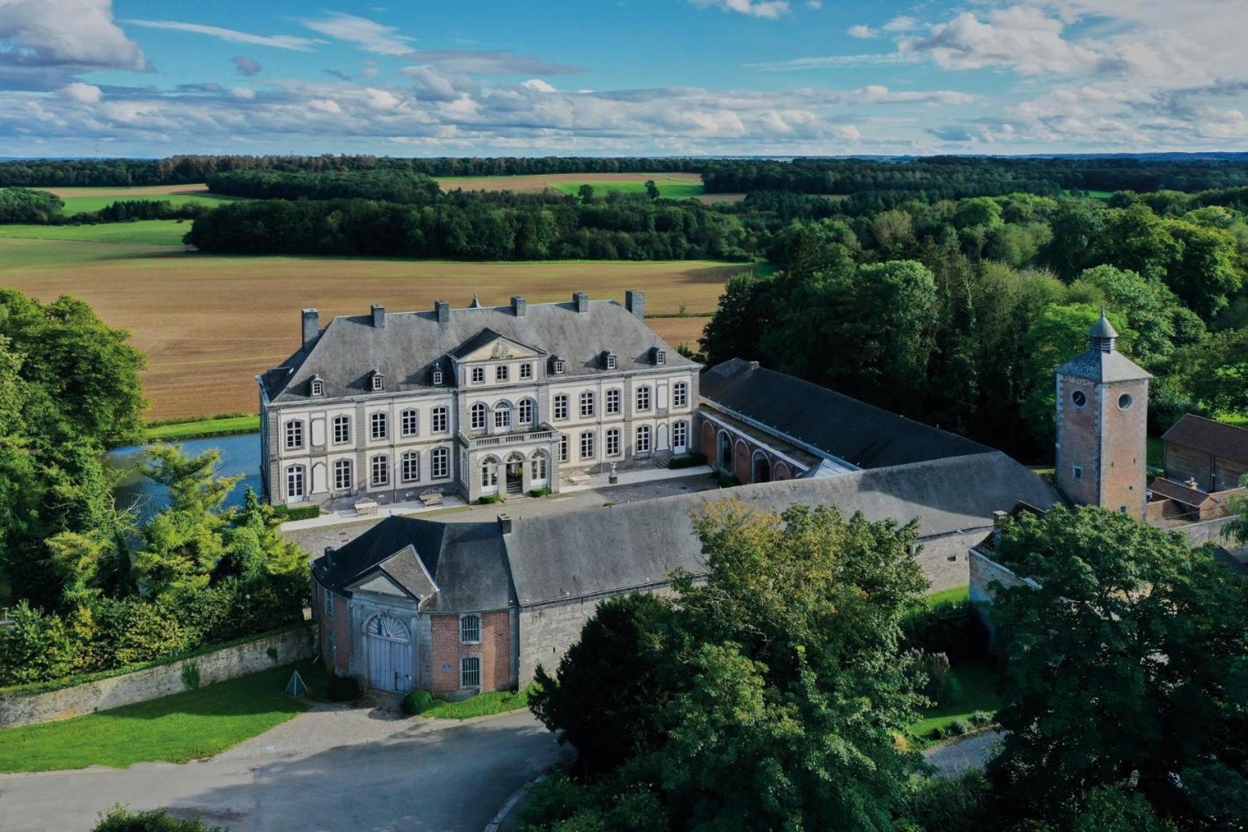 Chateau De Vierset Bagian luar foto